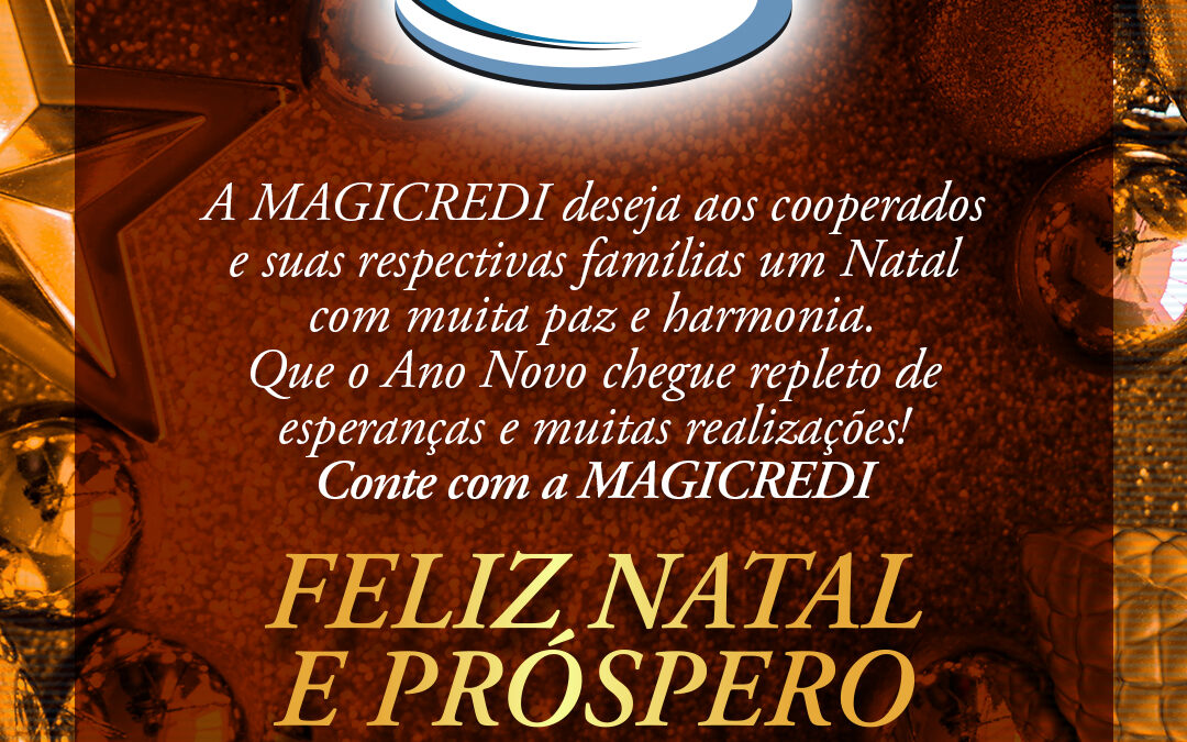 Feliz Natal e Próspero Ano Novo!