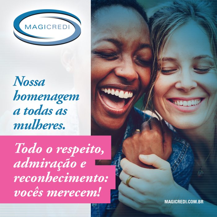 Feliz Dia da Mulher!