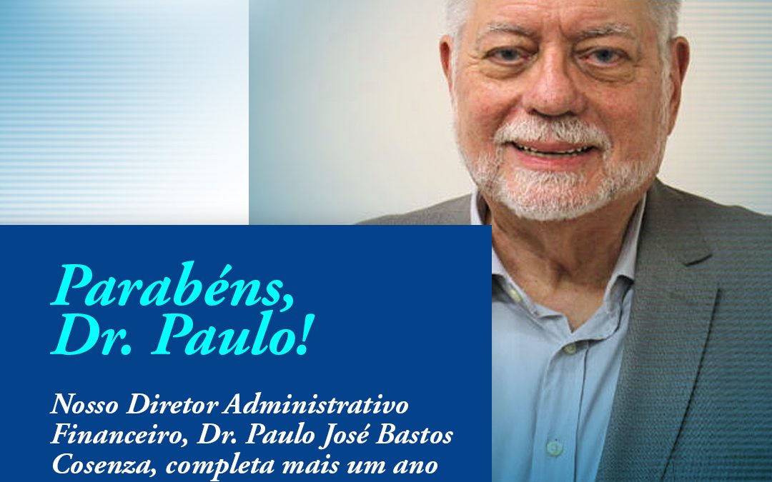 Parabéns, Dr. Paulo!