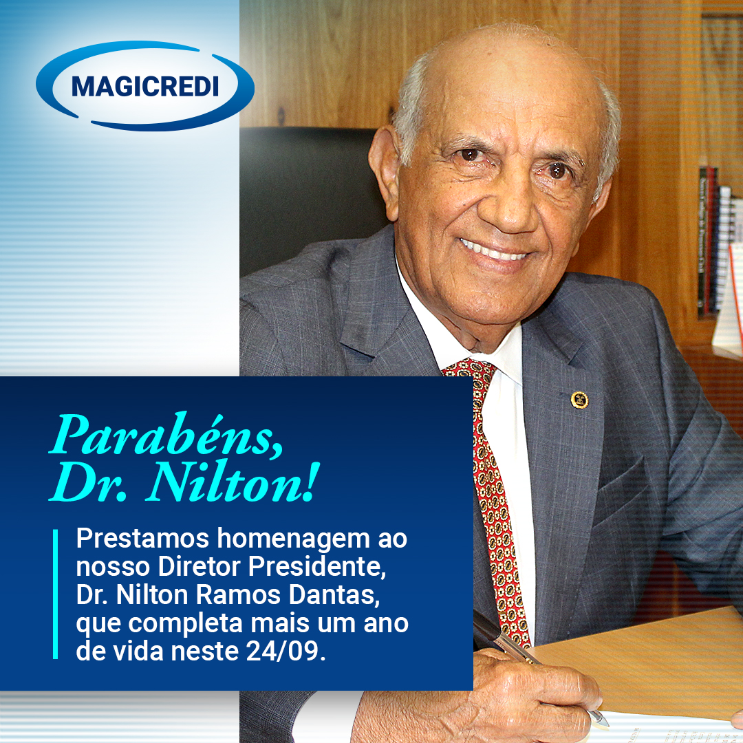 Parabéns, Dr. Nilton!