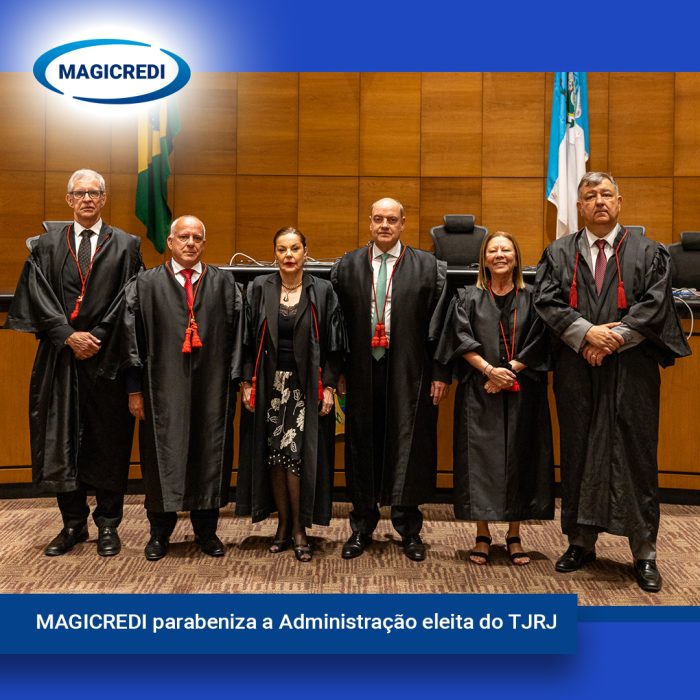 MAGICREDI parabeniza a nova administração eleita do TJRJ
