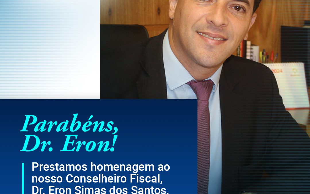 Parabéns, Dr. Eron!