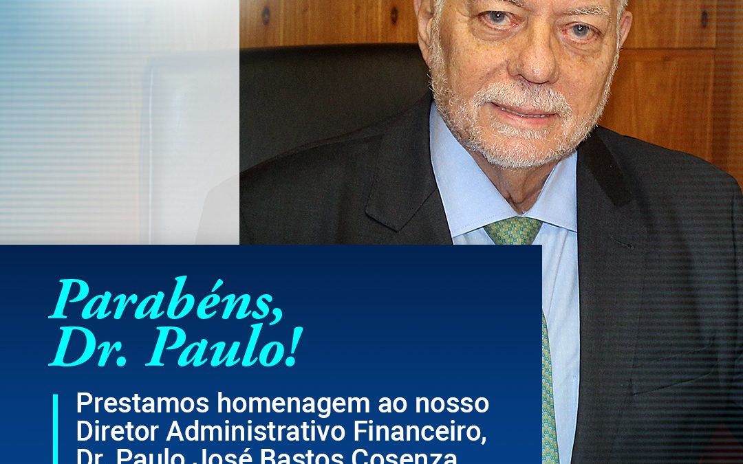 Parabéns, Dr. Paulo!