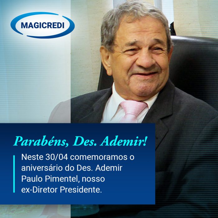 Parabéns, Des. Ademir!