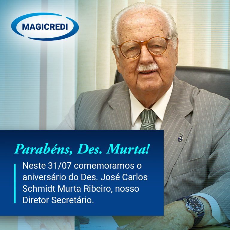 Parabéns, Des. Murta!